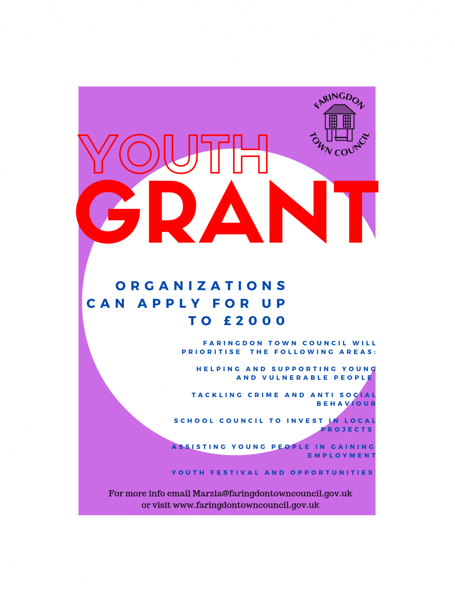 Youth Grant Faringdon Town Council