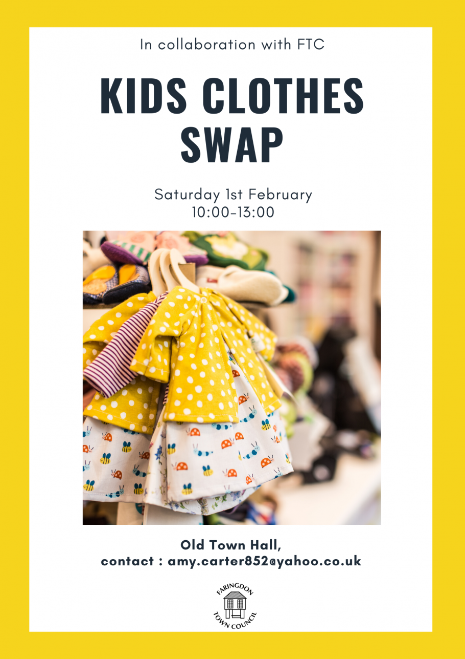 Kids Clothes Swap - Faringdon Town Council